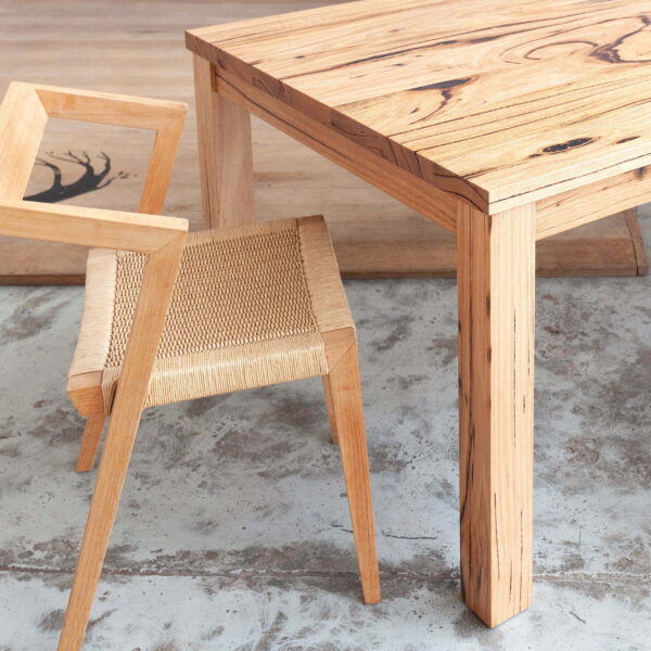 Classic timber Dining Table and Urban Loom Chair