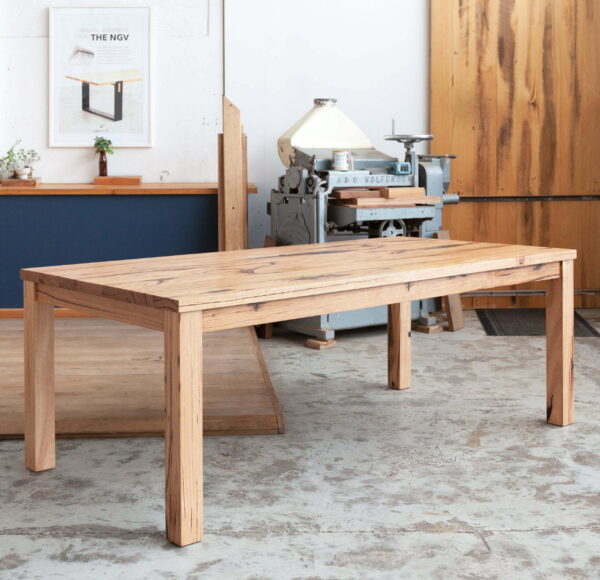Classic timber dining table