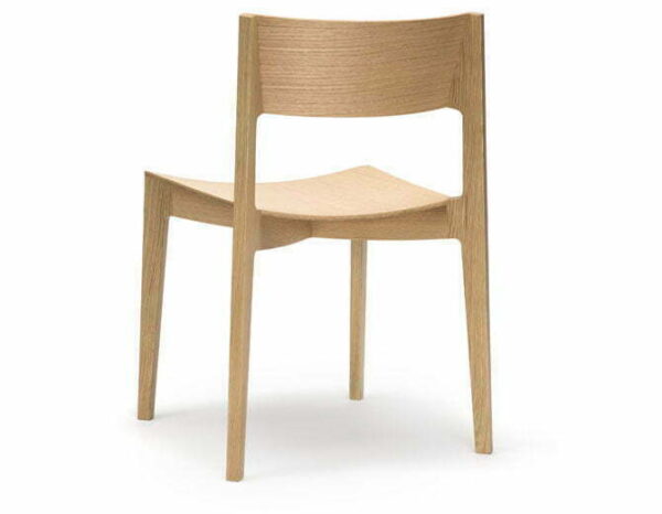 Oak timber dining chair