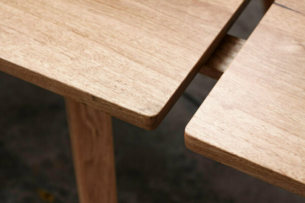 timber extendable dining table