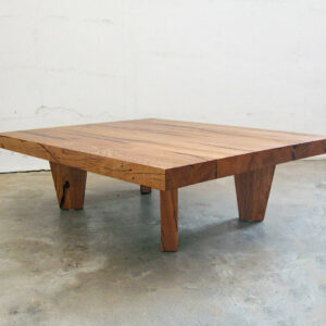 Lowrider recycled timber coffee table