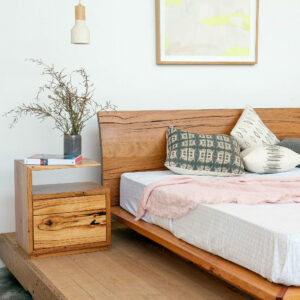 Timber platform bedroom furniture