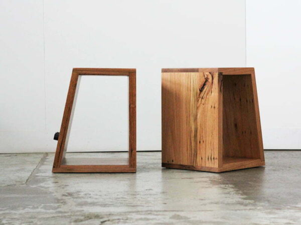 Dakota recycled timber side tables