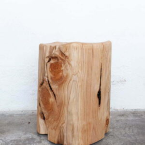 Recycled timber stool