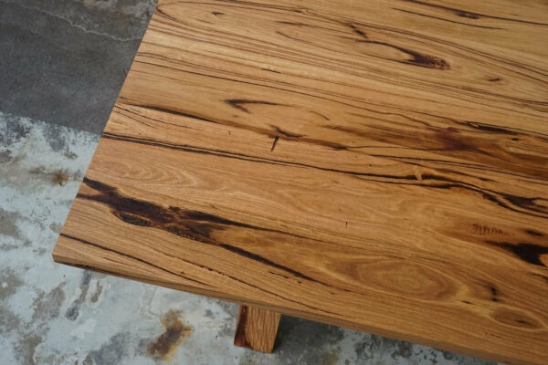 Messmate dining table top