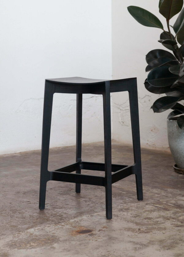 black elementary bar stool