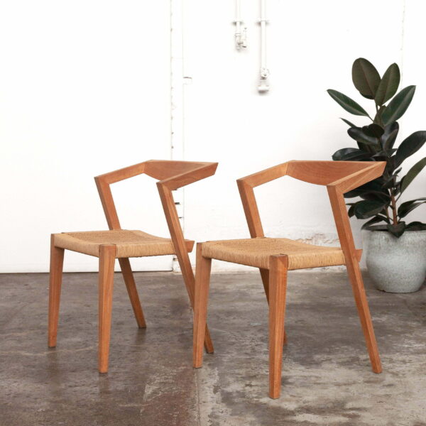 dining chairs with rattan seat