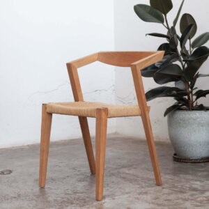 Oak urban loom dining chair