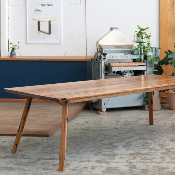 Messmate recycled timber dining table